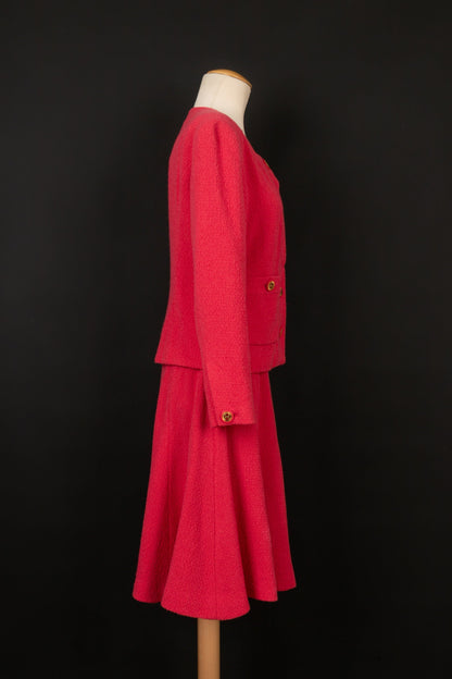 Ensemble tailleur rose Chanel