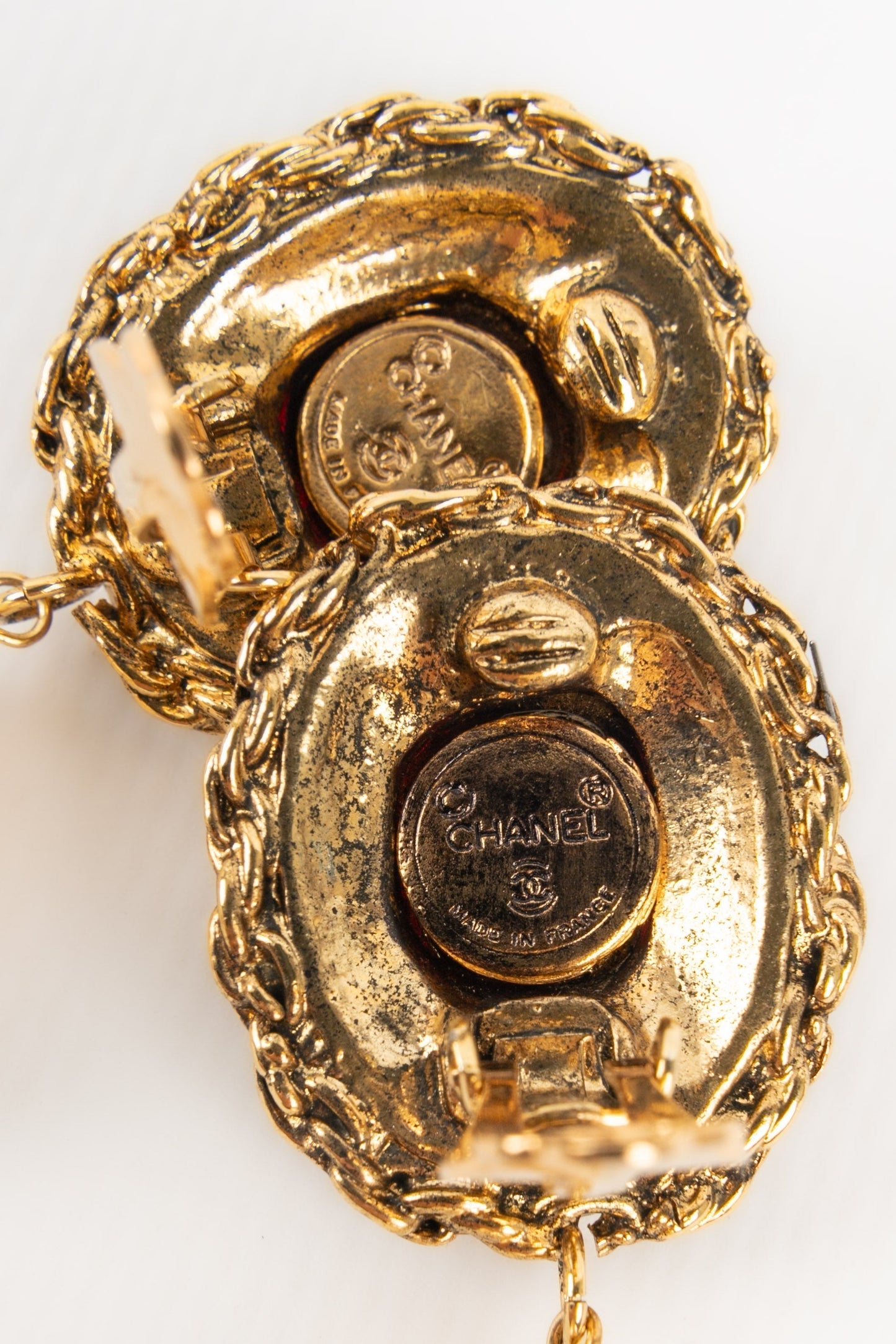 Boucles d'oreilles Chanel 1980s
