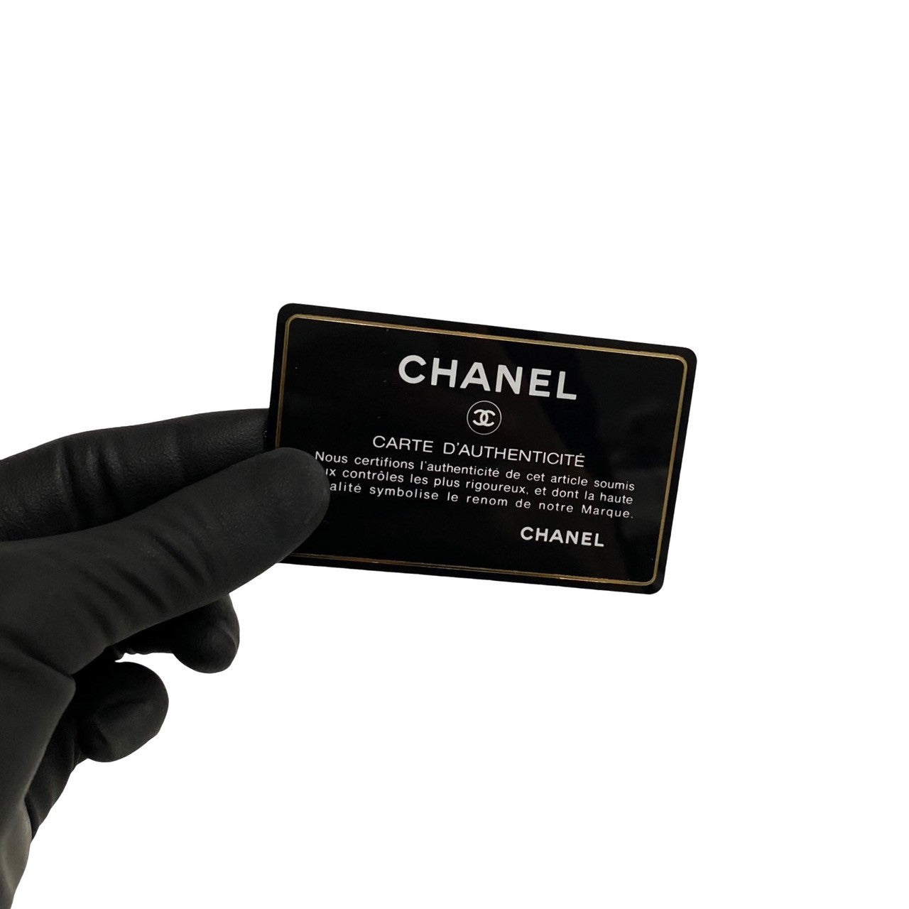 Chanel Caviar Le Boy Trifold Wallet  Leather Short Wallet