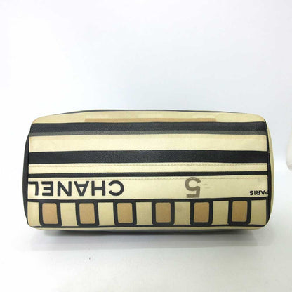 Chanel Central Station Mini Boston Bag Beige
