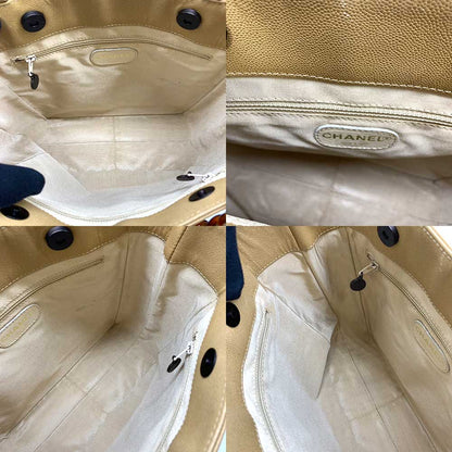 Chanel Caviar Skin Tote Bag