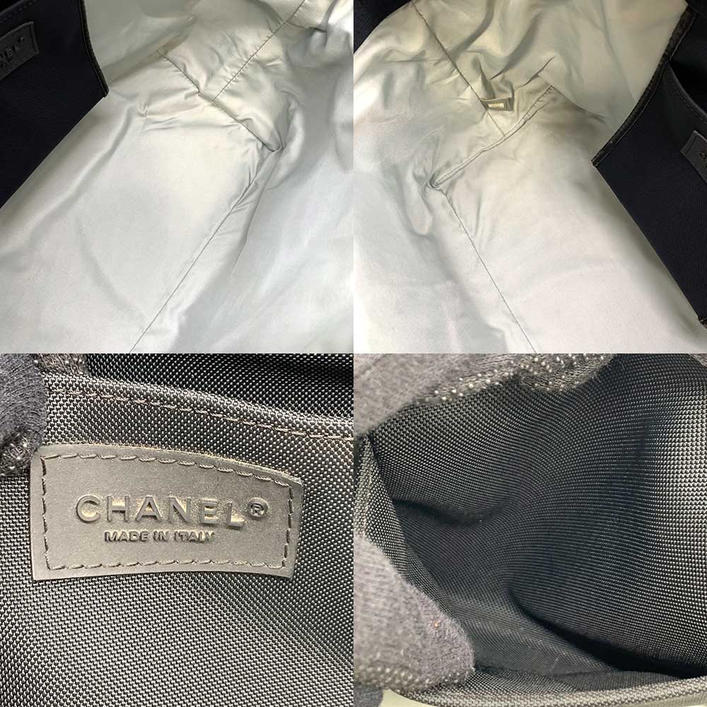 Chanel Nylon Canvas Sport Line Handbag Tote