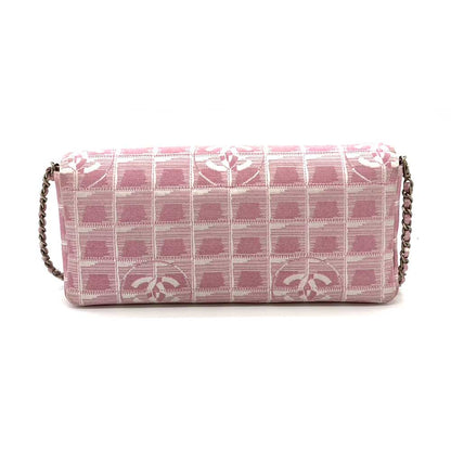 Chanel Nylon Jacquard Chain Shoulder Bag A15316