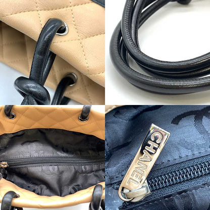 Chanel Cambon Line Medium Tote Bag Leather