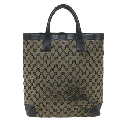 GUCCI GG Canvas Tote Bag Beige 002 1121 2123  60143