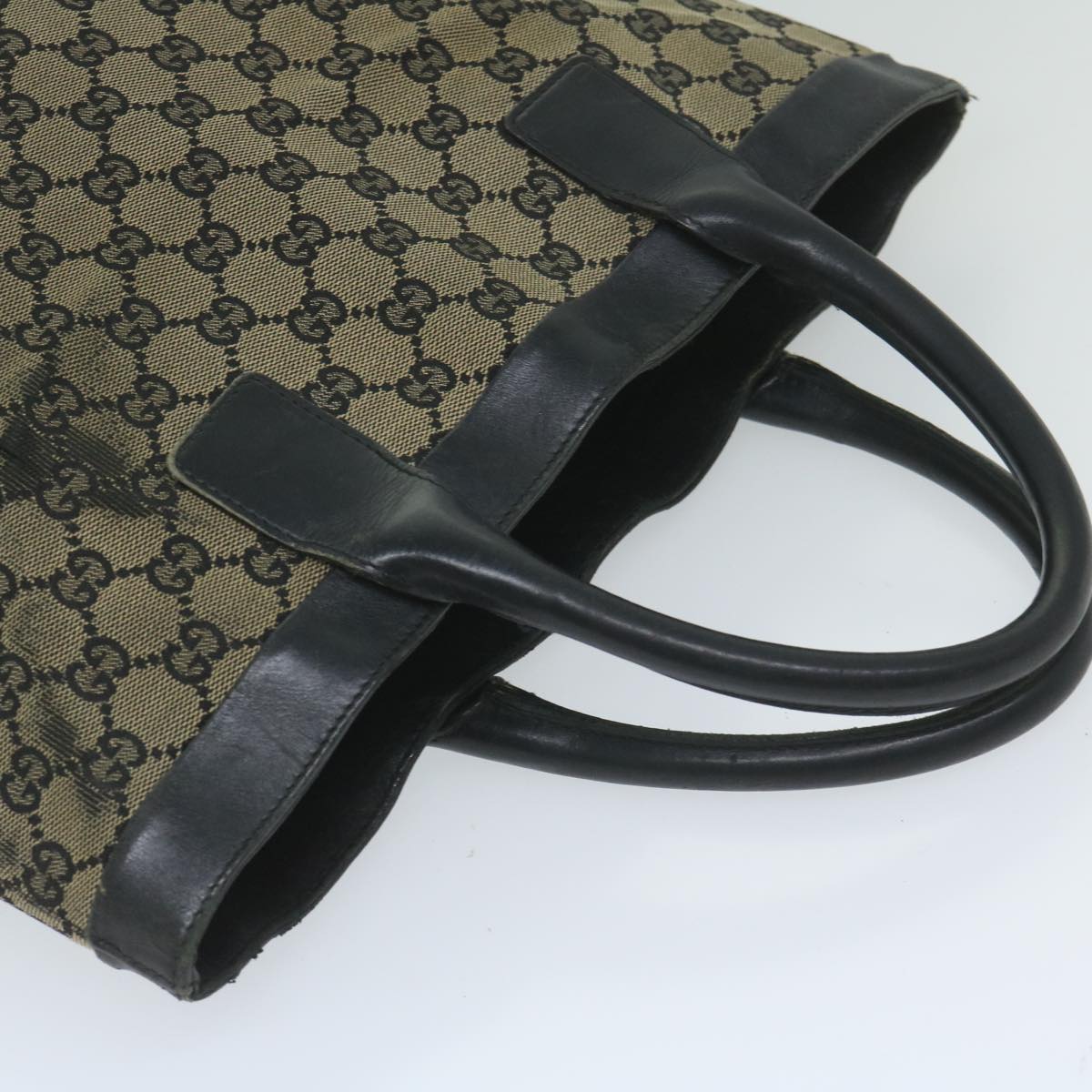 GUCCI GG Canvas Tote Bag Beige 002 1121 2123  60143