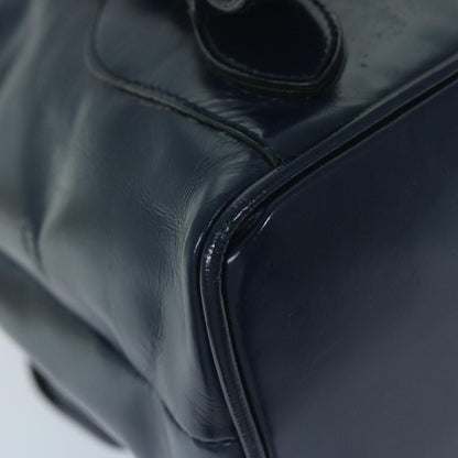 GUCCI Bamboo Backpack Enamel Navy 003 2058 0016 5  60145