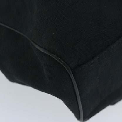 GUCCI GG Canvas Tote Bag Black 211944  60147