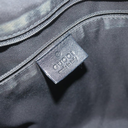 GUCCI GG Canvas Tote Bag Black 211944  60147