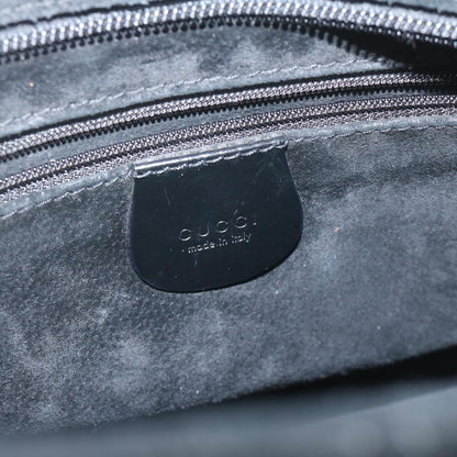 GUCCI Tote Bag Suede Leather Black 002 2113 0476  60148