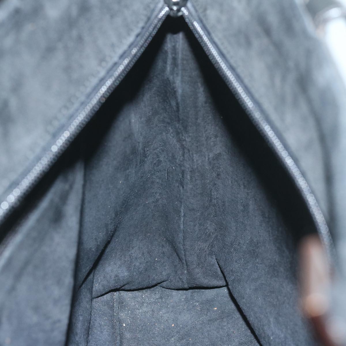 GUCCI Tote Bag Suede Leather Black 002 2113 0476  60148