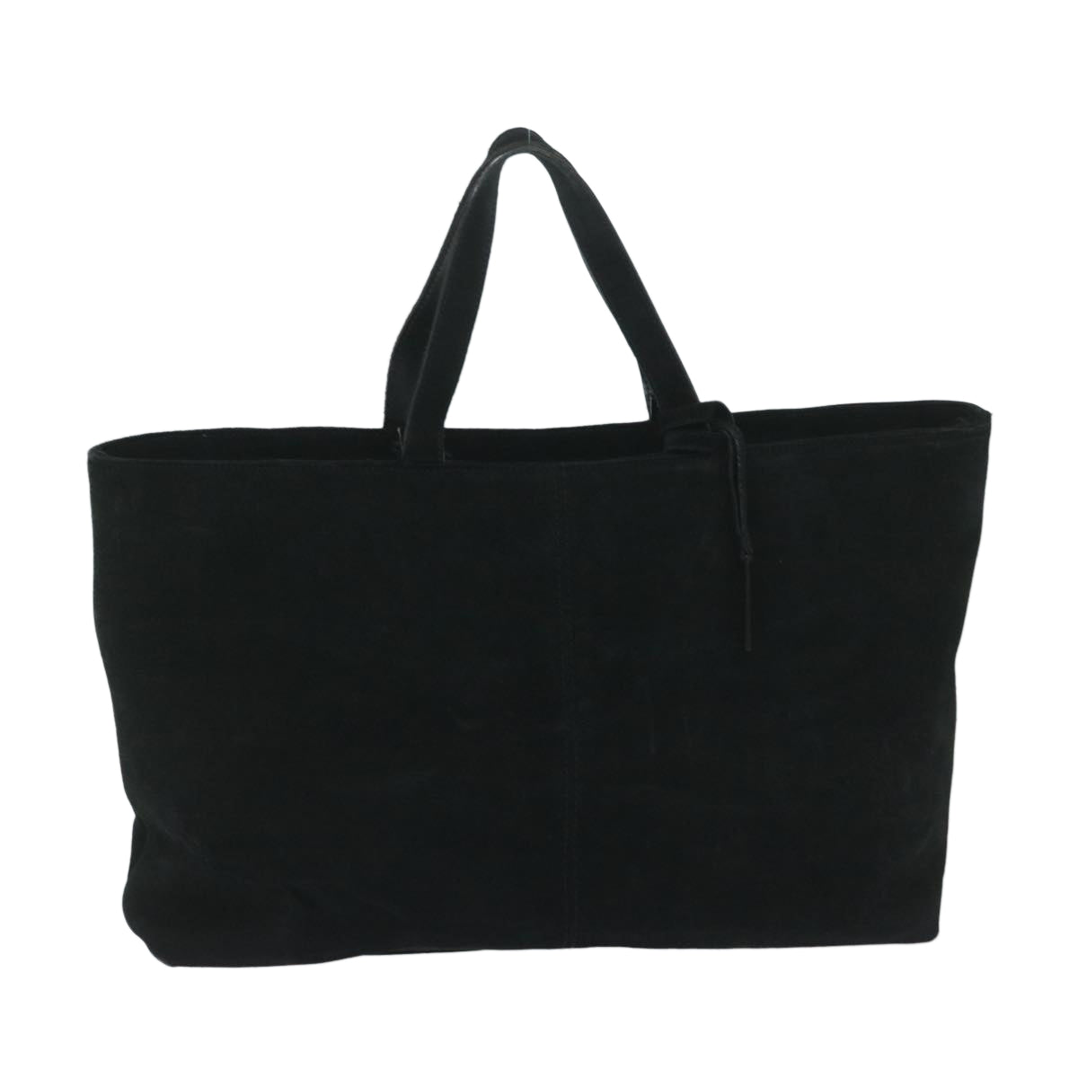 GUCCI Tote Bag Suede Leather Black 002 2113 0476  60148