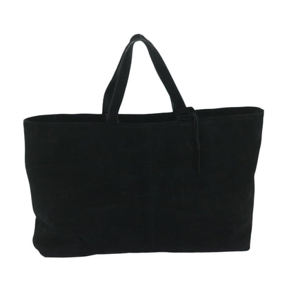 GUCCI Tote Bag Suede Leather Black 002 2113 0476  60148