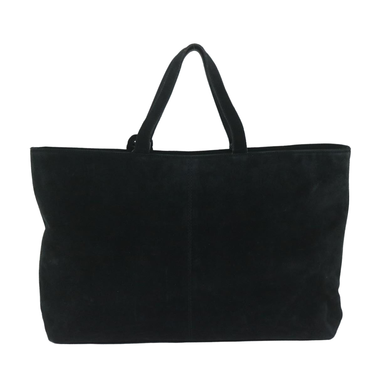 GUCCI Tote Bag Suede Leather Black 002 2113 0476  60148
