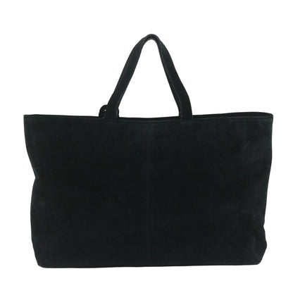 GUCCI Tote Bag Suede Leather Black 002 2113 0476  60148