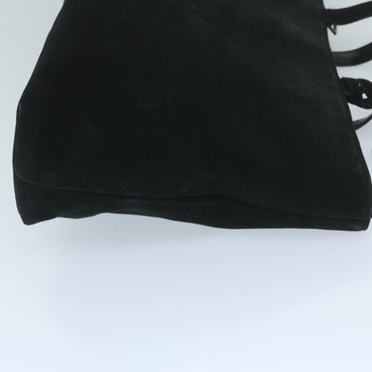 GUCCI Tote Bag Suede Leather Black 002 2113 0476  60148