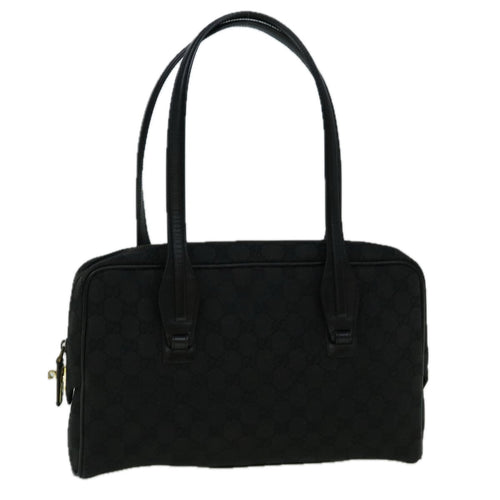 GUCCI GG Canvas Tote Bag Black 90674  60151