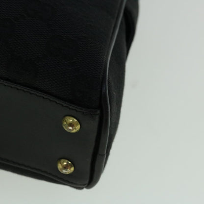 GUCCI GG Canvas Tote Bag Black 90674  60151