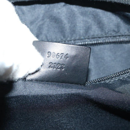 GUCCI GG Canvas Tote Bag Black 90674  60151