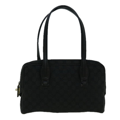 GUCCI GG Canvas Tote Bag Black 90674  60151