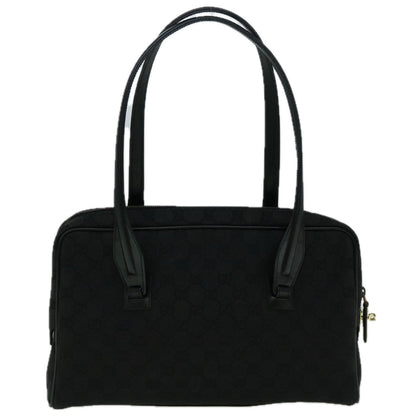 GUCCI GG Canvas Tote Bag Black 90674  60151