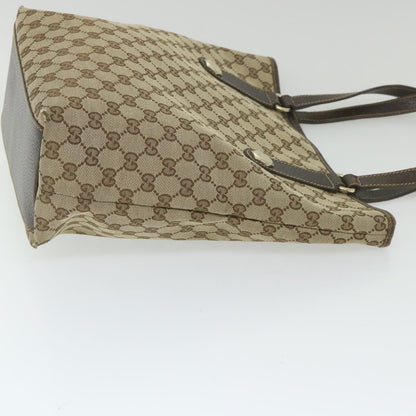 GUCCI GG Canvas Tote Bag Beige 153009  60155