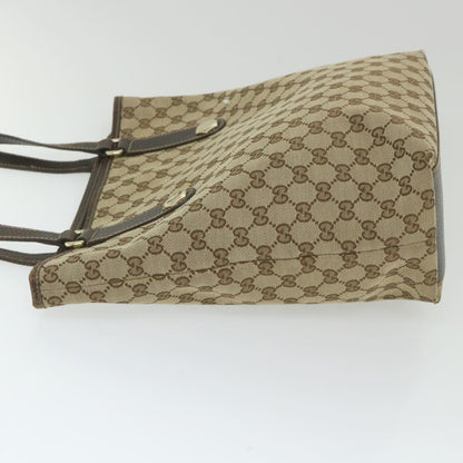 GUCCI GG Canvas Tote Bag Beige 153009  60155