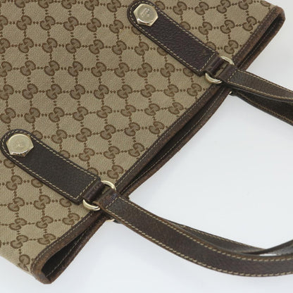 GUCCI GG Canvas Tote Bag Beige 153009  60155