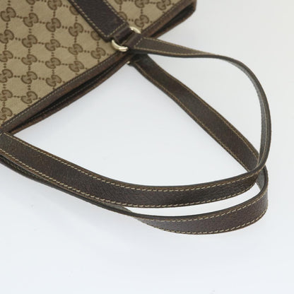 GUCCI GG Canvas Tote Bag Beige 153009  60155