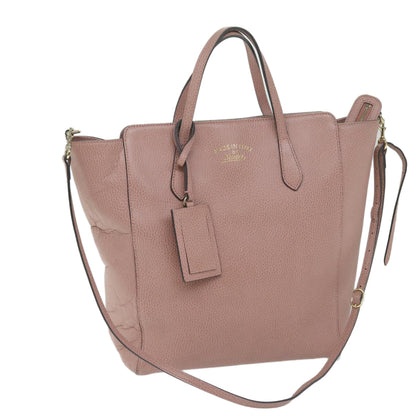 GUCCI Tote Bag Leather Pink 368824  60159