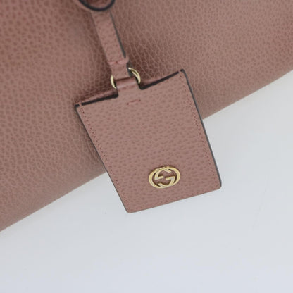 GUCCI Tote Bag Leather Pink 368824  60159