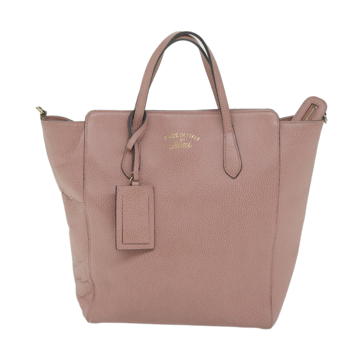GUCCI Tote Bag Leather Pink 368824  60159