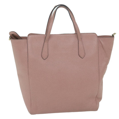 GUCCI Tote Bag Leather Pink 368824  60159