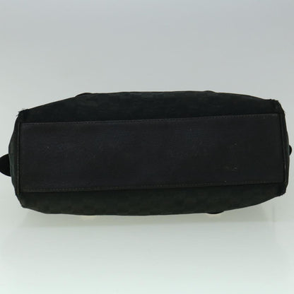 GUCCI GG Canvas Tote Bag Black 154180  60257