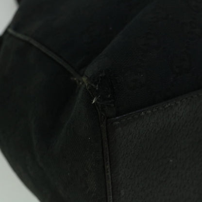 GUCCI GG Canvas Tote Bag Black 154180  60257
