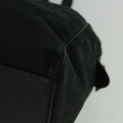 GUCCI GG Canvas Tote Bag Black 154180  60257