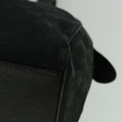 GUCCI GG Canvas Tote Bag Black 154180  60257