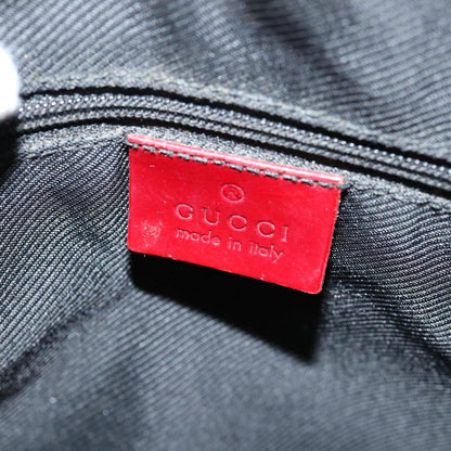 GUCCI GG Canvas Tote Bag Red  60258