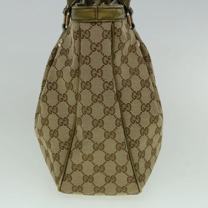 GUCCI GG Canvas Tote Bag Beige 296835  60261