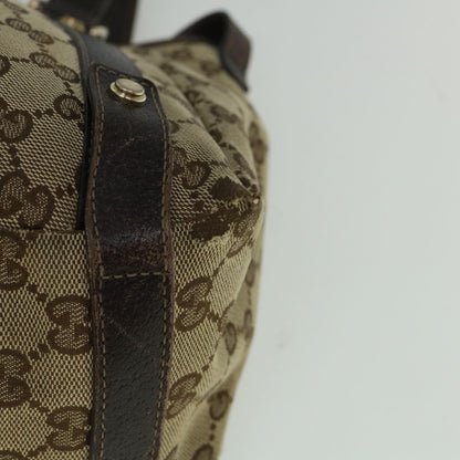 GUCCI GG Canvas Tote Bag Beige 130736  60262