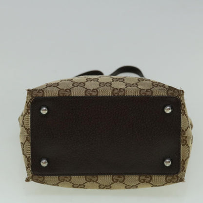 GUCCI GG Canvas Tote Bag Beige 120840  60264