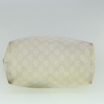 GUCCI GG Canvas Tote Bag PVC White 189896  60267