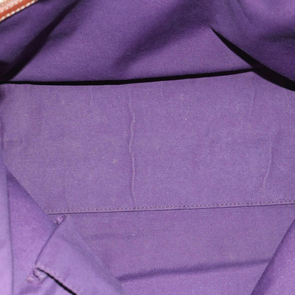 GUCCI GG Canvas Sherry Line Tote Bag Beige Orange purple 137396  60386