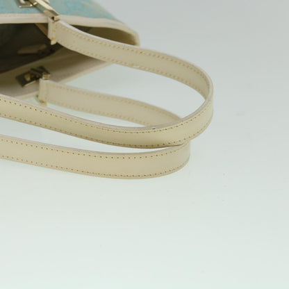 GUCCI GG Canvas Tote Bag Light Blue 002 1099 2404  60388