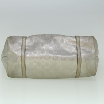 GUCCI GG Implement Canvas Tote Bag Silver 197953  60394