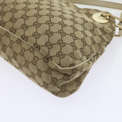 GUCCI GG Canvas Tote Bag Beige 121023  60518