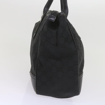 GUCCI GG Canvas Web Sherry Line Tote Bag Black Red Green 293599  60519