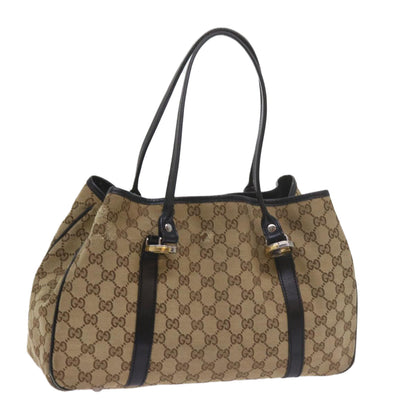 GUCCI GG Canvas Tote Bag Beige 232957  60522