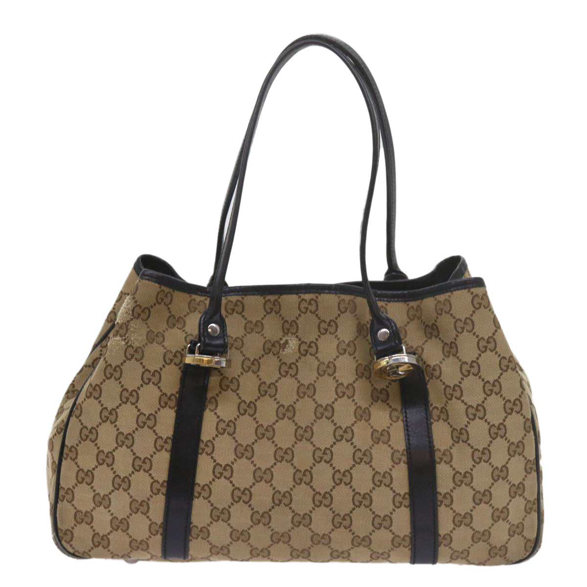 GUCCI GG Canvas Tote Bag Beige 232957  60522