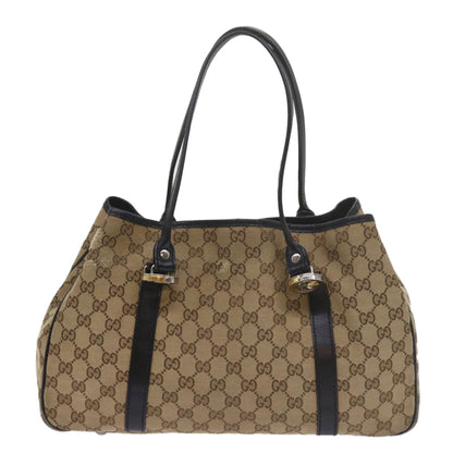 GUCCI GG Canvas Tote Bag Beige 232957  60522